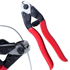 LUBAN 7.5" Stainless Steel Cable Cutter Wire Rope Aircraft Cable Cutter Up to 5/32" for Deck Stair Railing Strong Thick Steel Metal Fencing Bicycle Brake