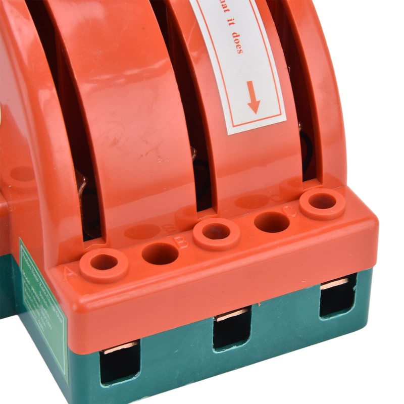 380V 3 Pole Disconnect Knife Switch, Simple Installation Electric Knife