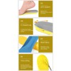 Shoe Insoles, Orthotic Insoles, Memory Foam Insoles Providing Great Shock