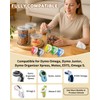 Phomemo Embossing Label Tape Replacement for Dymo Embossing Label Maker