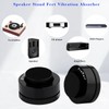 Preffair 4 Pcs Turntable Anti-Vibration Isolation Feet Speaker Feet Isolators