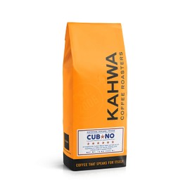 Kahwa Cuban Coffee Grounds, Cubano Dark Roast Espresso Blend, Ground Coffee, 1 lb Bag