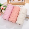 TEHAUX Yarn Cotton 3 Skeins Set Ideal for Beginner Crocheting