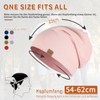 YANIKY Men's Women's Slouch Beanie Hat Cotton Thin Lightweight Soft