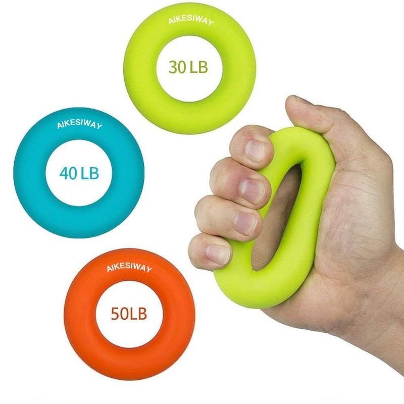 Grip Strength Trainer,Hand Grip Strengthener,Forearm Grip Workout - Grip Trainer