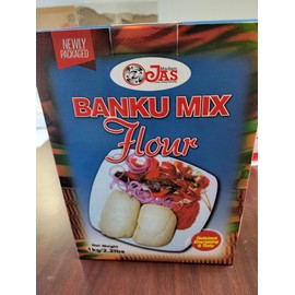 All Natural Madam Jas Banku Mix F lour 2.2 lbs