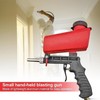 Sandblaster Sand Blaster Gun Kit,Portable 90psi Gravity Sand Blasting Spray