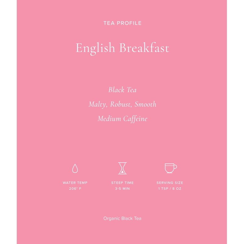 Art of Tea | Organic English Breakfast 2.5oz | Artisan