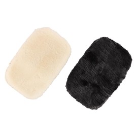 Ieron 2PCS Polishing Gloves Fleece Shoe Polishing Cloth for Leather Boots Leather Shoes