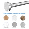Umimile Shower Curtain Rod, 1 Inch Diameter Adjustable Spring Tension