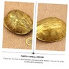 ABOOFAN 1Set Copper Turtle Shell Decoration Wealth Craft Ornament for