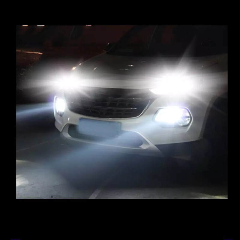 CHUSYYRAY White For Jeep Compass 2016-2020 6Pcs LED Headlight Kit