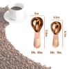Stainless Steel Coffee Scoop Set, 1 & 2 Tablespoon (15ml
