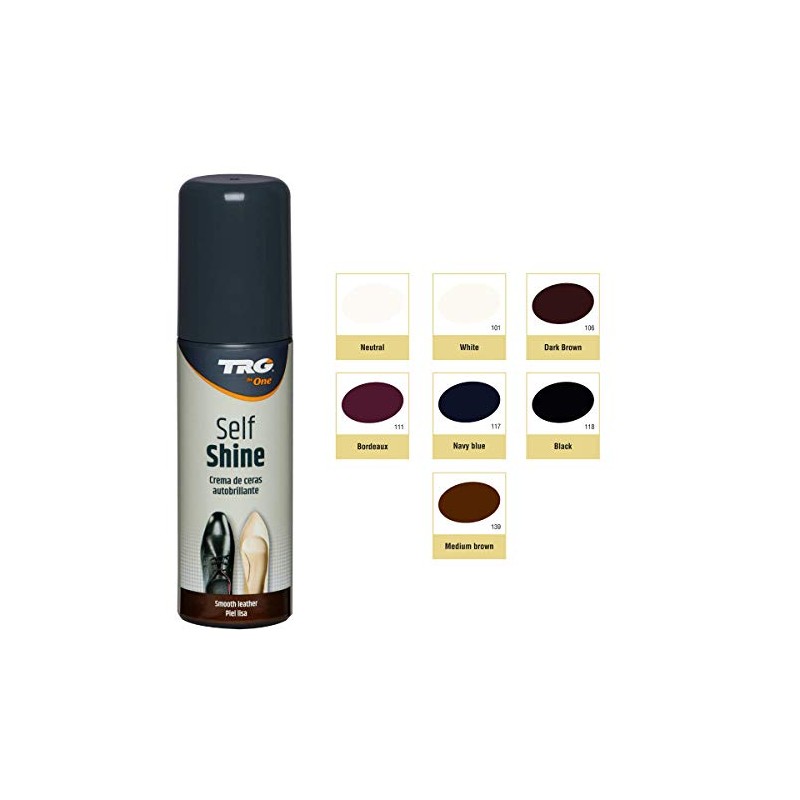 Self Shine Liquid Shoe Cream for Leather Boots Shoes, by
