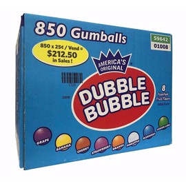 Dubble Bubble Fruit Gumballs, 14.6 Pound, 233.6 Oz