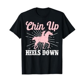 Womens Funny Horse Lover Equestrian Horseback Riding T-Shirt