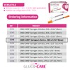 GLUCO-CARE 0.5 ml/cc Syringes 30G x 5/16’’ (8mm), 100/box