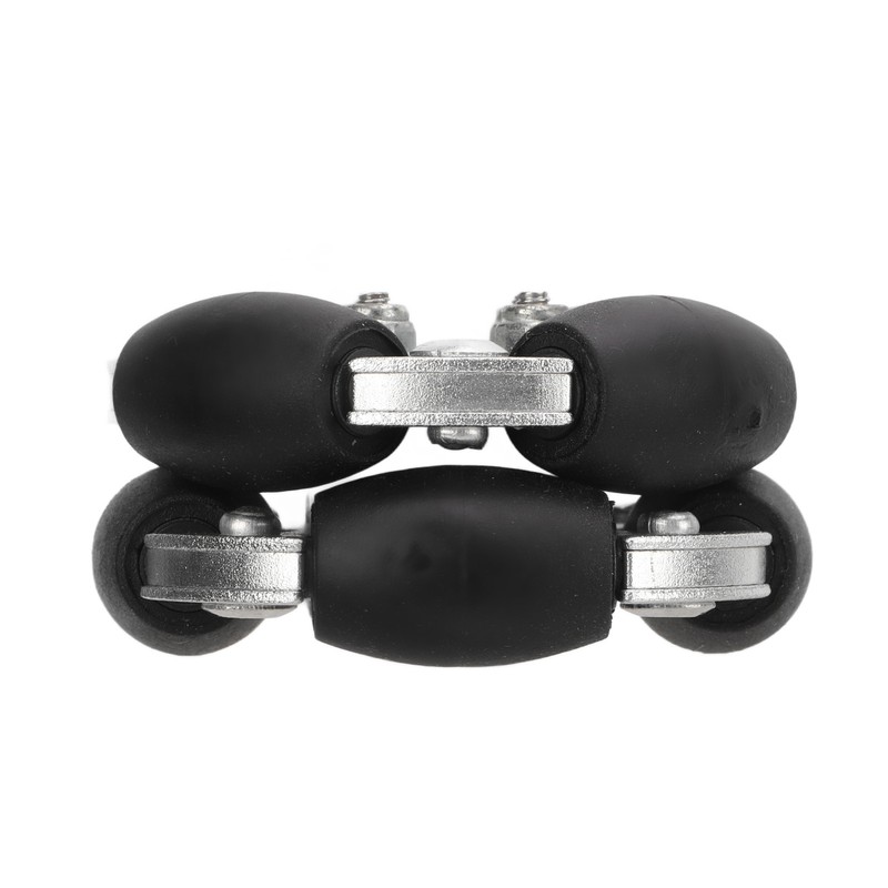 48mm Double Aluminum Alloy Omni Directional Wheel Loading 3kg for
