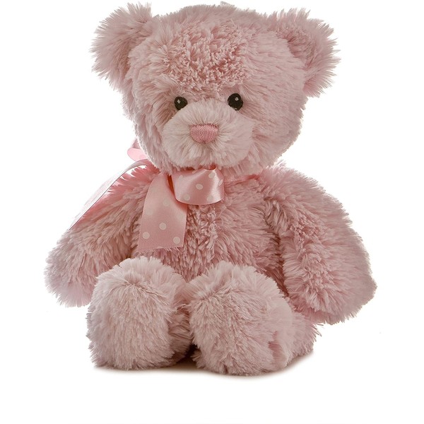 Aurora Plush Baby 12" Yummy Pink Bear - 20507
