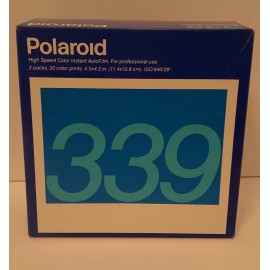 Polaroid 339 Professional High Speed Color Instant Auto Film Expired One Package