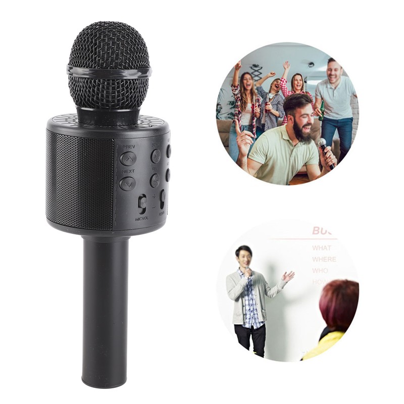 Wireless Bluetooth Microphone Portable 4 in 1 Multifunctional Noise Reduction
