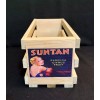 SUNTAN Shipping Crate Replica Storage Crate... Hand Made 12.5" x