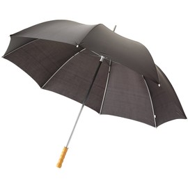 Bullet 30in Golf Umbrella (100 x 130 cm) (Solid Black)