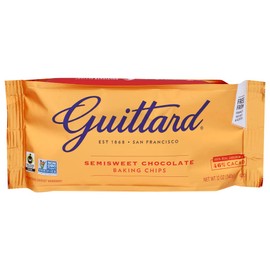 Guittard Baking Chips, Semi Sweet Chocolate, 12 oz