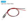 PATIKIL 5mm LED Diode Light, 12 Pcs 12V DC Pre