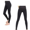 Women's 9-Part Leggings Yoga Pilates Gym Workout Wear Training Navy L
