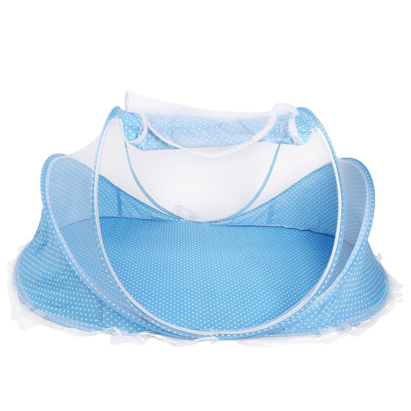 Portable Foldable Mosquito Net Anti Bug Crib Tent with Mattress