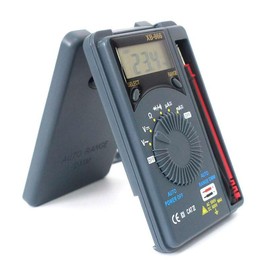 DTY Auto Range AC/DC Voltage Current Continuity Resistance Pocket Compact Digital Tester XB-866
