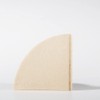 ANCLLO 100 Pieces Coffee Filter Paper, V02 Coffee Filters, Natural,