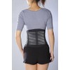 Medidu Back Support with Rods (Black)