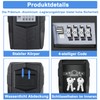 ZHEGE Key Safe with Number Code Outside, Key Safe Car,