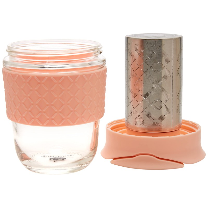 TRESSO Vaso de Viaje con Infusor para Preparar Café y