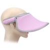 Elastic Knitted Fabric Breathable Golf Sun Hat 360° Rotation Adjustable