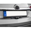 Eufab Funk-Rückfahrvideosystem Abstandshilfslinien Saugfuß, Kennzeichenhalter black