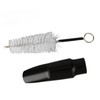 Saxophone Mouthpiece Plastic Soprano Treble Saxophone Whistle Brush Musical Instrument