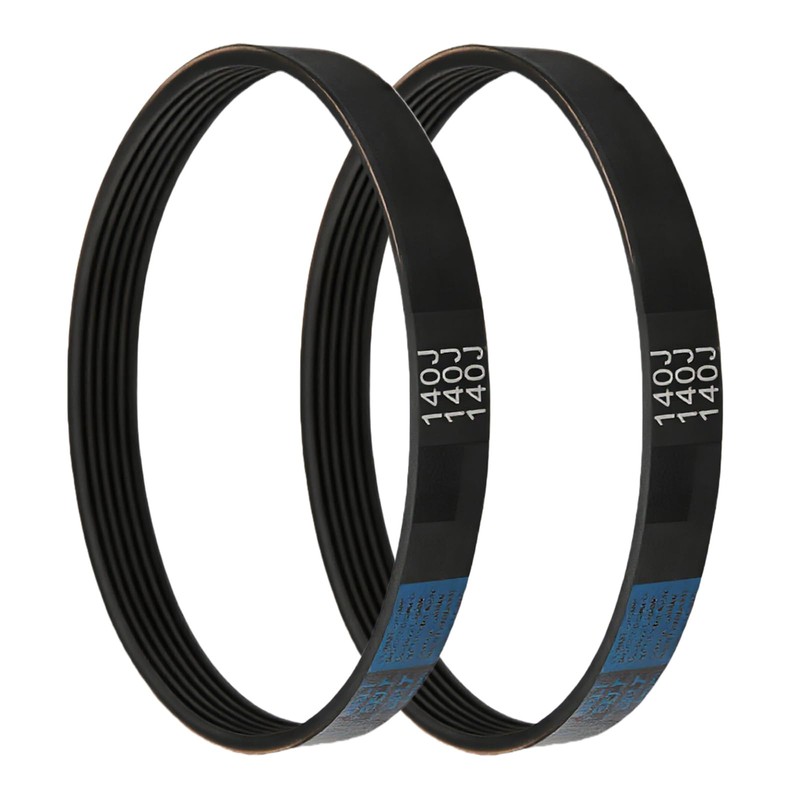 2pcs 140J6 Planer Drive Belt 5140055-59 Replacement V Belt for