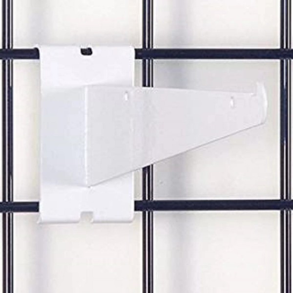 OnlyHangers Only Hangers 12" Gridwall Knife Shelf Brackets With Lip