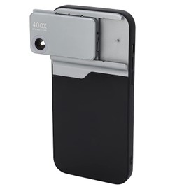 400x Microscope Lens for iOS 14,Portable Phone Microscope with LED Light,Digital Microscope Camera Attachments for Kids Adults