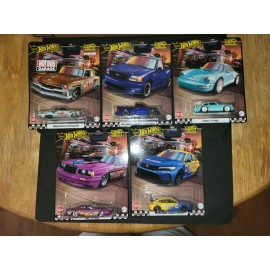 HOT WHEELS PREMIUM  2024 BOULEVARD COMPLETE SET OF 5--#101-105-RE