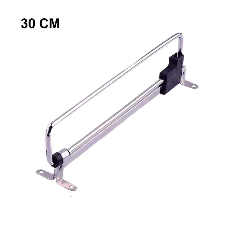Telescopic Closet Hanger Rail, Retractable Wardrobe Closet Pull Out Rod