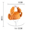 Pet Turkey Hat Fun Thanksgiving Holiday Hat for Dogs/Cats Cute,