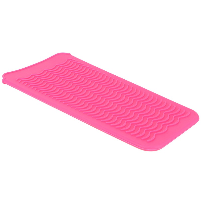 3Pcs Silicone Insulation Cover Heat Resistant Pouch for Hair Straightener