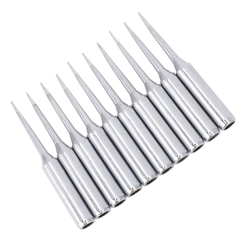 10pcs Lead Free Solder Iron Tip Set Soldering Iron Tip