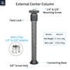 INNOREL ER222C Universal Carbon Fiber Tripod Center Column Extension Pole