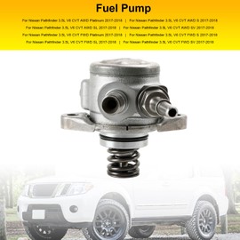 Topteng High Pressure Fuel Pump 166306KA0A 166306KA0B for Nissan Pathfinder 3.5L V6 CVT AWD/FWD Platinum 2017-2018, AWD/FWD S 2017-2018, AWD/FWD SL 2017-2018, AWD/FWD SV 2017-2018