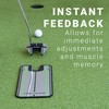 Be Right Golf Putting Alignment Mirror, Portable Practice Putting Training